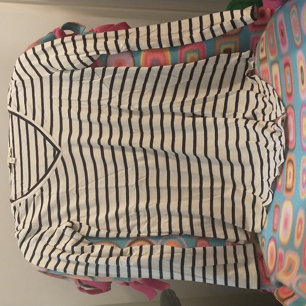 Express One Eleven Striped shirt